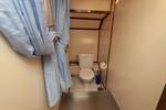 Toilette und Dusche an Bord der Allure