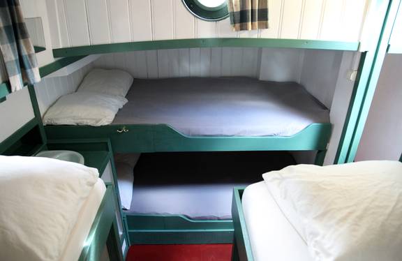 Klipper Antonius hut met dubbele bedden
