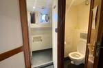 Dusche und Toilette an Bord der Boekanier