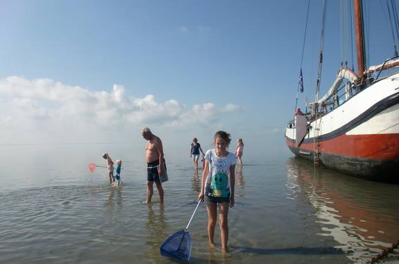 de Eendracht op de wadden