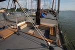 Blick auf das Deck und den Sitzbereich der Eenhoorn
