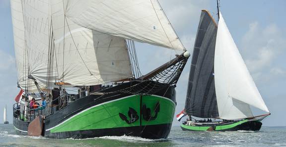Overwinning zeilend