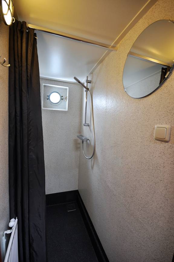 Dusche an Bord der Passaat