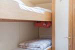 Etagenbett in einer Zweibettkabine der De Vrouw Dina