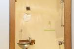 Dusche im Badezimmer der De Vrouw Dina