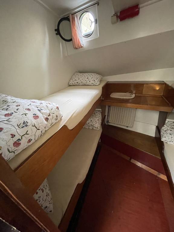 Etagenbett in einer Kabine der Waterman