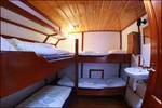 BootBootBoot tjalk Linquenda hut Kabine